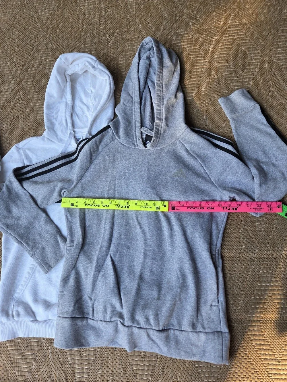 Adidas And Reebok Hoodies x 3